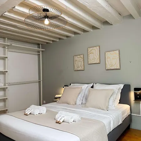 Apartman Le Marais Párizs