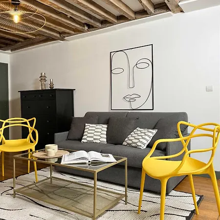 Apartment Unique Authentic In Le Marais *