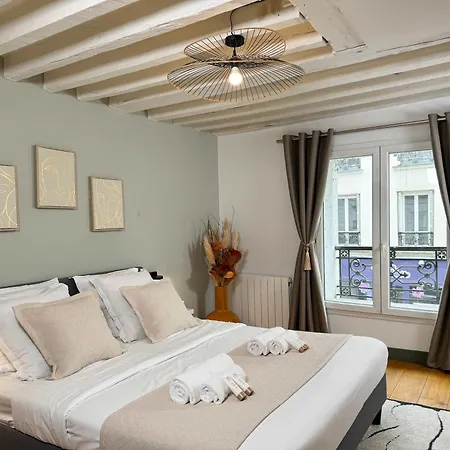 Apartment Unique Authentic In Le Marais Paris